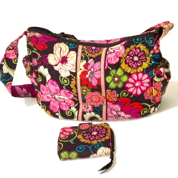 Vera Bradley Handbags - Vera Bradley Purse with Matching Wallet Bundle